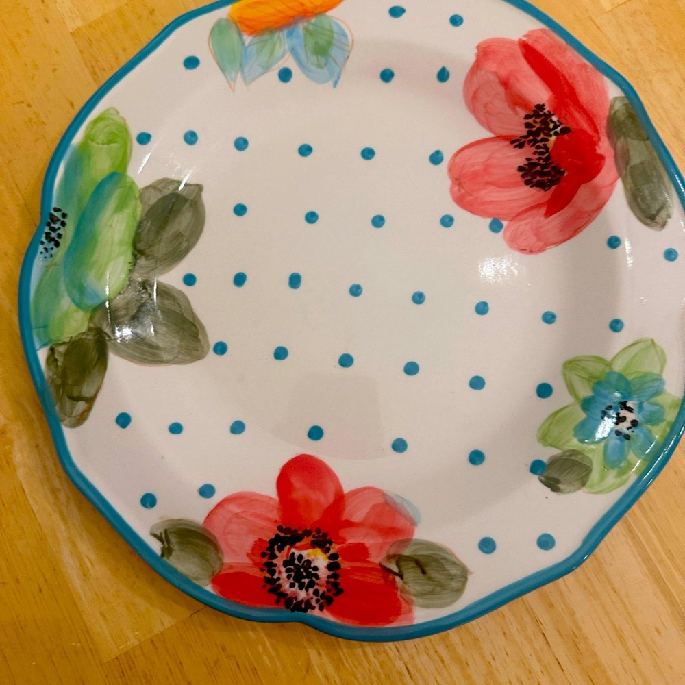 Pioneer woman dinner plate (1) 10.5 floral NWT “Vintage Bloom”